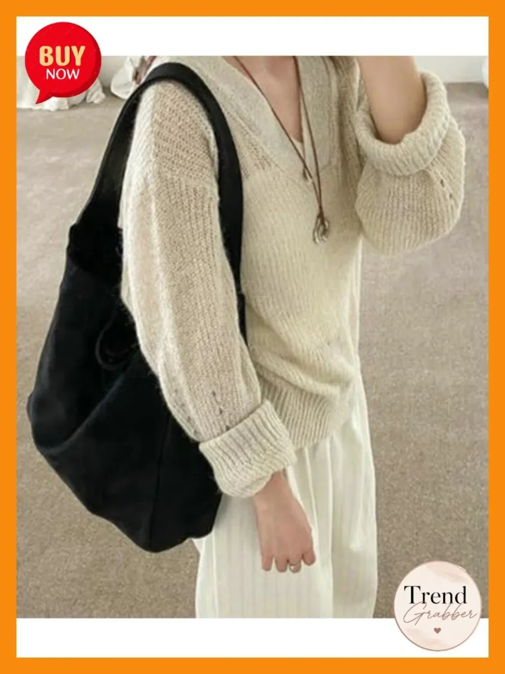 Suede Hobo Tote Shoulder Bag with Magnetic Closure Large Capacity